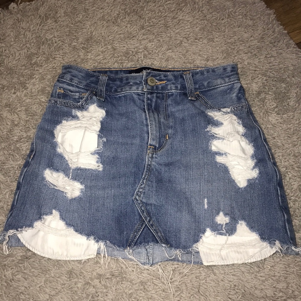 jean skirt